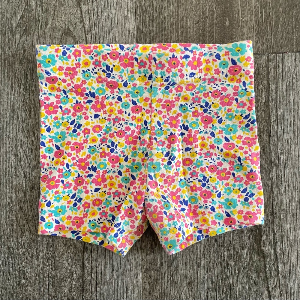 Joe Fresh Floral Bicycle Shorts for Baby 6-12M